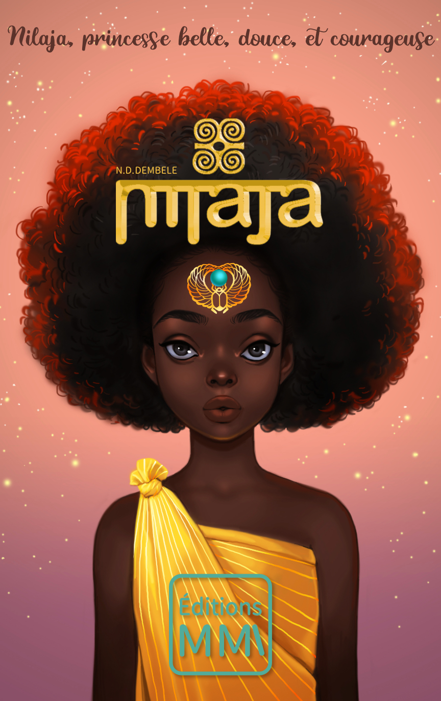 couverture de nilaja, princesse belle, douce, et courageuse